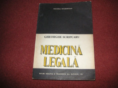 Medicina Legala - Gheorghe Scripcaru foto