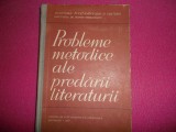 Probleme Metodice Ale Predarii Literaturii