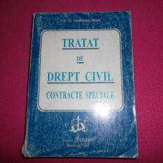 Tratat De Drept Civil * Contracte Speciale- Francisk Deak - 1999, 624 P.
