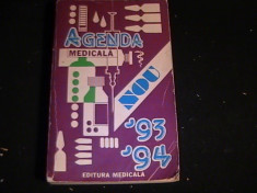 AGENDA MEDICALA-1993/1994- foto