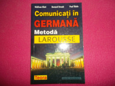 Comunicati In Germana / Metoda Larousse- Wolfram Klatt,paul Thiele foto