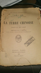 pearl s. buck - La Terre Chinoise, traduit par theo varlet, payot 1934 foto