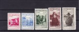 ROMANIA 1931 LP 93 EXPOZITIA CERCETASEASCA SERIE CU SARNIERA