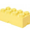 Cutie depozitare LEGO 2x4 - Galben deschis