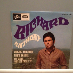 RICHARD ANTHONY - ARANJUEZ,MON AMOUR.... (1964/EMI/FRANCE) - Vinil Single '7/RAR