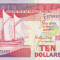 SINGAPORE 10 dollars 1988 XF+++!!!