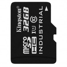 Card Kingston Industrial microSDHC 32GB 45 Mbs Clasa 10 UHS-I U1 foto