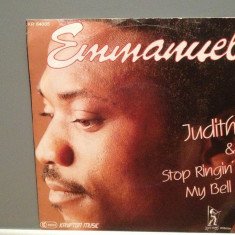 EMMANUEL - JUDITH & STOP RINGIN'MY BELL (1988/KRYPTON/RFG) - Vinil Single '7/NM