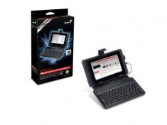 GENIUS TASTATURA &amp;amp; STAND TABLETA 7&amp;#039;&amp;#039;-10&amp;#039;&amp;#039; LUXEPAD A110 BLACK foto