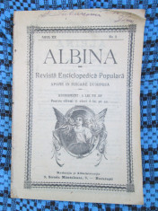 Revista ALBINA 1916 (5 numere) Anul XX, nr. 3 - 7 (16 oct. - 13 nov.) foto