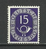 GERMANIA--BUNDESPOST--1951 MNH LUX, Nestampilat