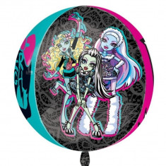 Balon folie sfera 3D Monster High - 38x40cm, Amscan 28396 foto