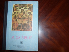 MICA BIBLIE ( cu ilustratii, tiparita sub indrumarea Patriarhului Teoctist ) * foto
