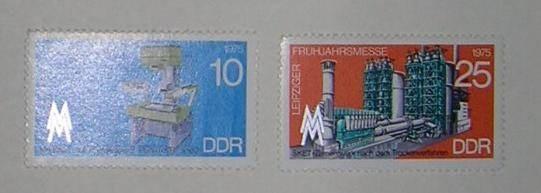 Serie &quot;Targul de primavara Leipzig&quot; - DDR, 1975