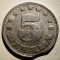 B.395 JUGOSLAVIA YUGOSLAVIA IUGOSLAVIA 5 DINARA DINARI 1953 EROARE