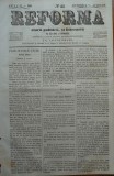 Cumpara ieftin Reforma , ziar politicu , juditiaru si litteraru , an 2 , nr. 45 , 1860