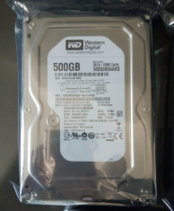 Hard disk HDD WD 500GB SATA-II 7200RPM 16MB, WD5000AAKS, sigilat foto