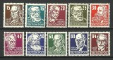 GERMANIA--DEUTSCHE POST--1952-1953-- PE HARTIE CRETATA--MNH LUX--, Nestampilat