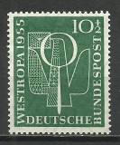 GERMANIA--BUNDESPOST--1955--MNH LUX, Nestampilat