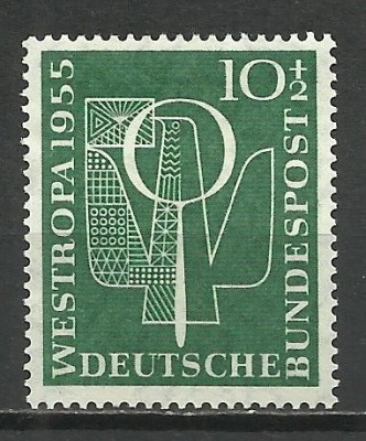 GERMANIA--BUNDESPOST--1955--MNH LUX foto