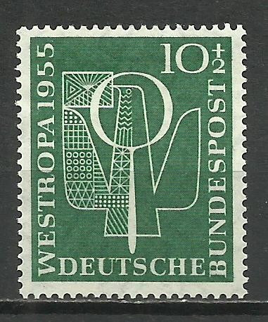 GERMANIA--BUNDESPOST--1955--MNH LUX