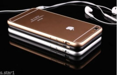 Bumper iPhone 7 Aluminiu Rose Gold foto