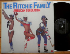 The Ritchie Family - American Generation 1978 Met. Disc vinil LP original, disco foto