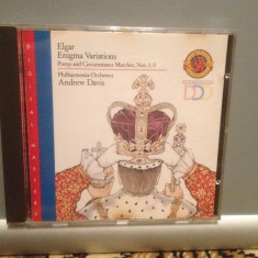 ELGAR - ENIGMA VARIATIONS -Andrew DAVIS(1988/CBS REC/RFG ) - CD Original/ ca Nou
