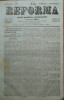 Reforma , ziar politicu , juditiaru si litteraru , an 2 , nr. 54 , 1860