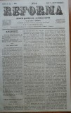 Cumpara ieftin Reforma , ziar politicu , juditiaru si litteraru , an 2 , nr. 51 , 1860