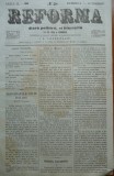 Cumpara ieftin Reforma , ziar politicu , juditiaru si litteraru , an 2 , nr. 58 , 1860