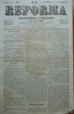 Reforma , ziar politicu , juditiaru si litteraru , an 2 , nr. 58 , 1860