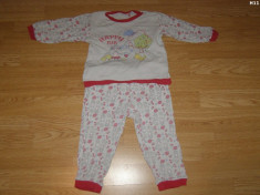 pijama pentru copii fete de 1-2 ani de la berti foto