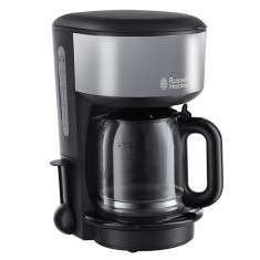 Cafetiera Storm Grey Russell Hobbs, 10 cesti, 1000 W, Negru foto