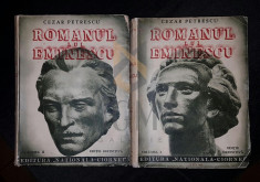 PETRESCU CEZAR - ROMANUL LUI EMINESCU (EDITIE DEFINITIVA, OPERA IN DOUA VOLUME) foto