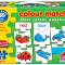 Joc educativ - puzzle in limba engleza Invata culorile prin asociere COLOUR MATCH