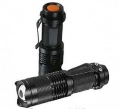 Lanterna C81 cu led cree si zoom foto