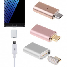 Adaptor Incarcator Magnetic Micro USB foto