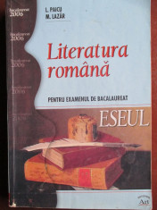 Literatura romana pentru examenul de bacalaureat. Eseul foto