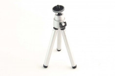 Mini trepied aluminiu 140mm pentru camere foto compacte GP103 foto