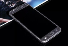 Folie Samsung Galaxy S7 Edge Sticker Diamond Full Body Black foto