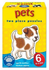 Set 6 puzzle Animale de companie (2 piese) PETS foto
