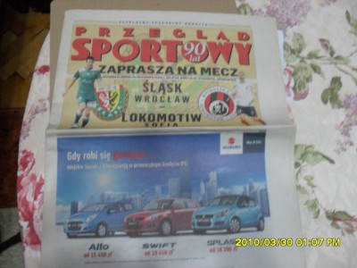 program Slask Wroclaw - Lokomotiv Sofia foto