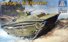 + Macheta 1/35 Italeri 6384 - LVT-(A)1 Alligator + foto