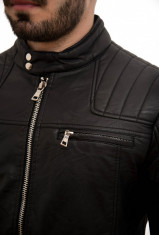 Geaca Piele Ecologica model Biker.COD: Rider 1 *** NEW COLLECTION foto