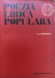 POEZIA LIRICA POPULARA - Tache Papahagi