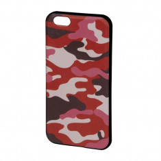 Carcasa Camouflage iPhone 6 Hama, Roz/Negru foto