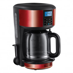 Cafetiera Legacy Red Russell Hobbs, 10 cesti, 1000 W, Rosu foto