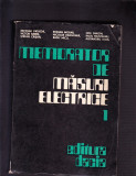 MEMORATOR DE MASURI ELECTRICE, 1973, Alta editura