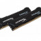 Memorie RAM Kingston, DIMM, DDR4, 32GB, 2400MHz, CL14, Kit 2*16GB, XMP HyperX Savage Black, 1.2V HX424C14SBK2/32